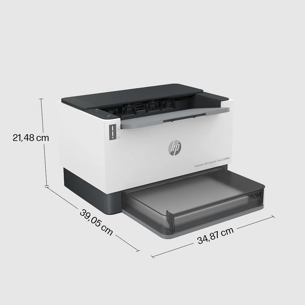 HP LaserTank 2504dw Impresora Monocromo Doble Cara Automática 22 ppm Wi-Fi USB LCD Blanca