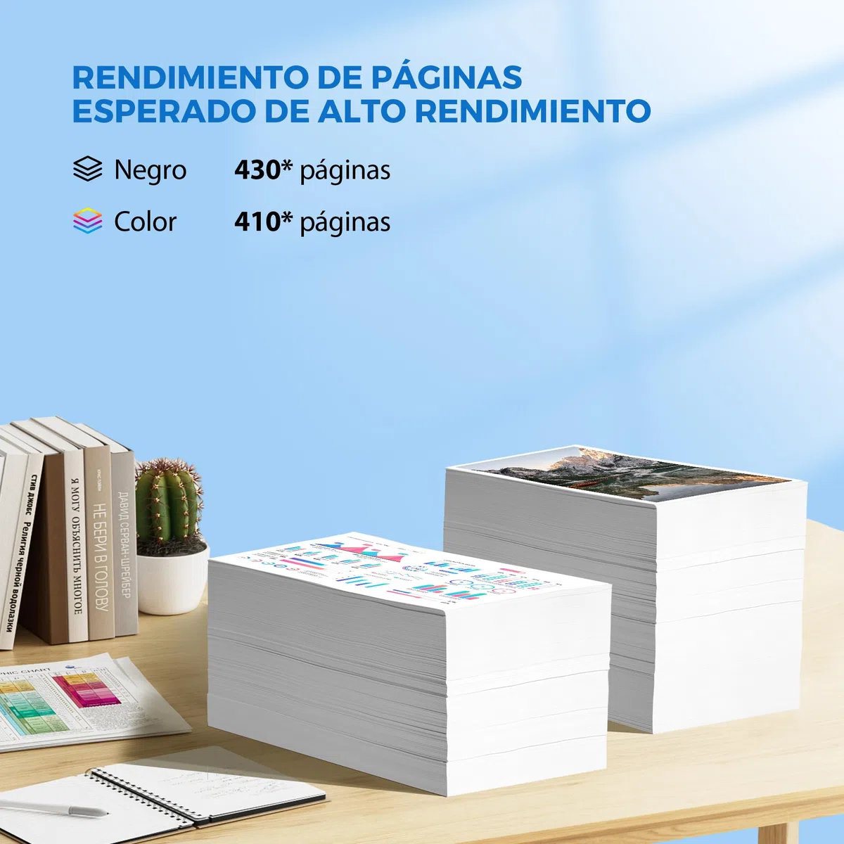 PG-575XL CL-576XL Multipack Cartuchos de Tinta Reemplazo para Canon 575 576 XL para Canon Pixma Impresora TS3550i TS3551i TR4750i TR4751i, 2 Pack (Negro, Color)