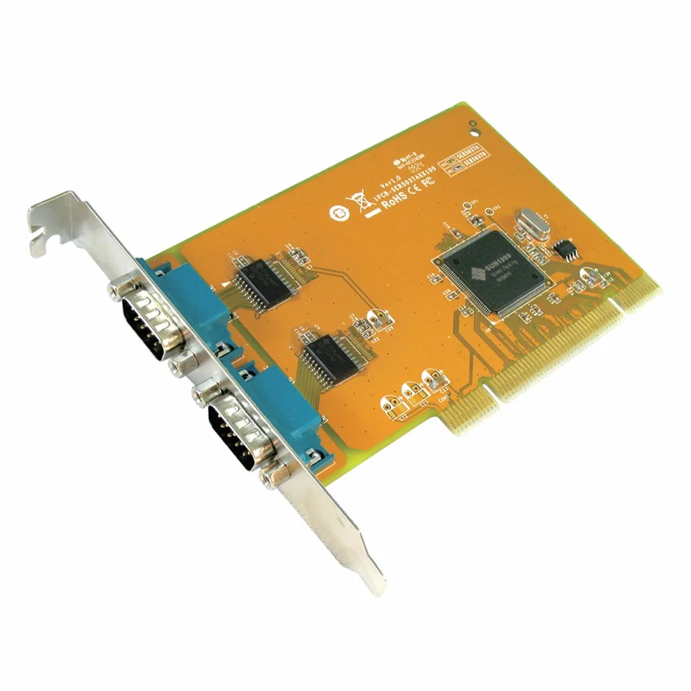 Sunix SER5037A RS-232 Tarjeta PCI Serial 2 Puertos