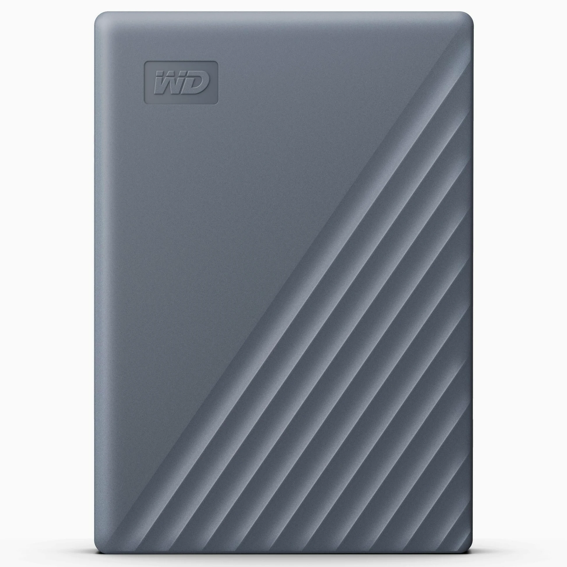 WD 4TB My Passport Compatible con USB-C, Disco Duro Externo Portátil, USB 3.2 Gen 1/USB 3.0, Copia de seguridad y protección con contraseña, Formateado para Windows, ChromeOS y MacOS, Gris