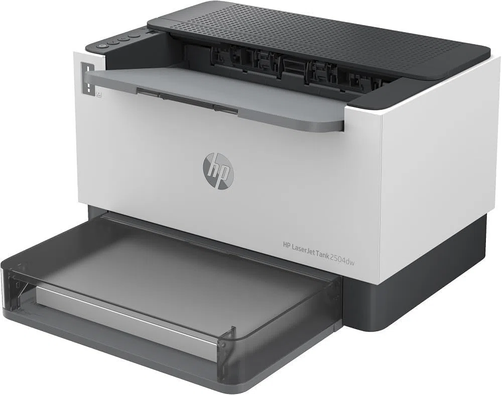 HP LaserTank 2504dw Impresora Monocromo Doble Cara Automática 22 ppm Wi-Fi USB LCD Blanca