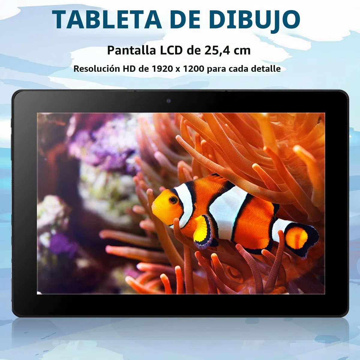 T11 Pro Tableta de Dibujo con Pantalla,Tableta Gráfica con Pantalla de 10,1 Pulgadas,Monitor de Dibujo,Tableta de Dibujo Digital Portátil sin Necesidad de Ordenador