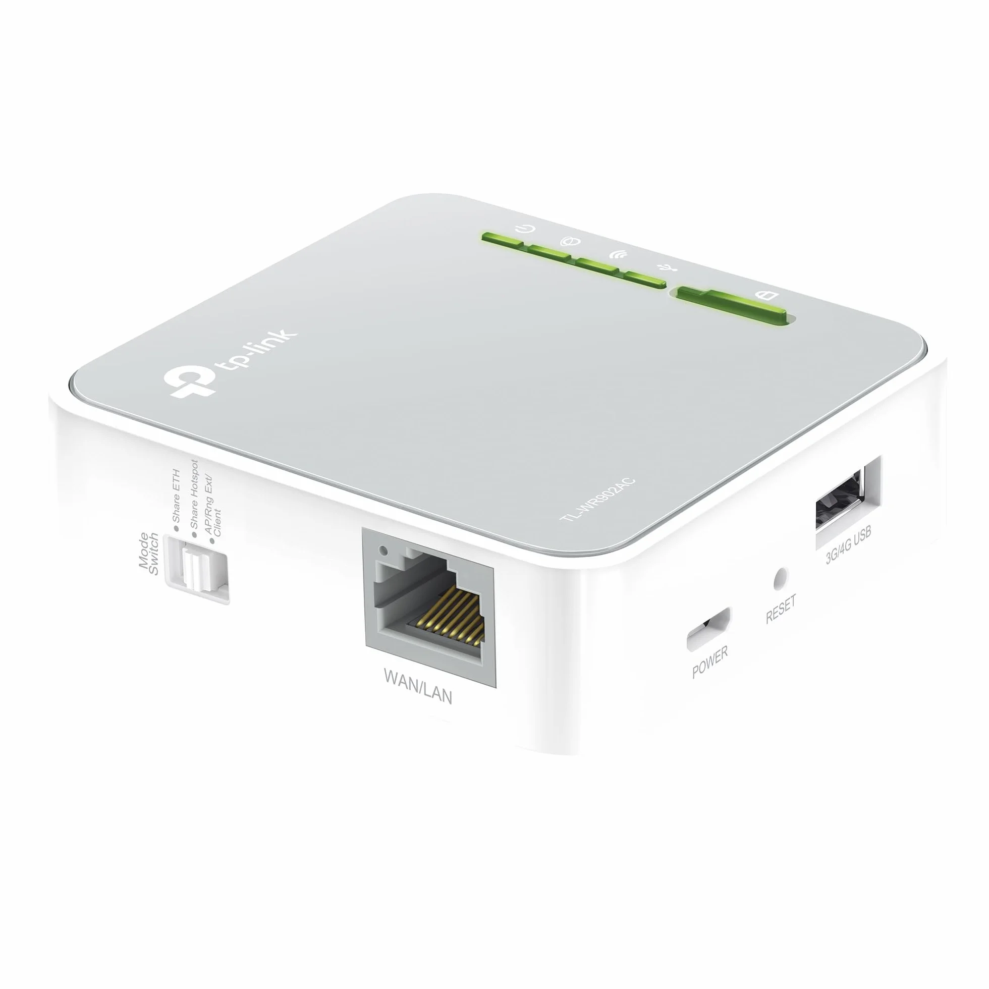 TP-Link Nano Router AC750 WiFi portátil, 2.4/5 GHz, 1 Puerto LAN/WAN, 1 Puerto USB 2.0, Compatible con módem USB 3G /4G, Modos de Funcionamiento: Router, repetidor, Cliente, Ap y WISP