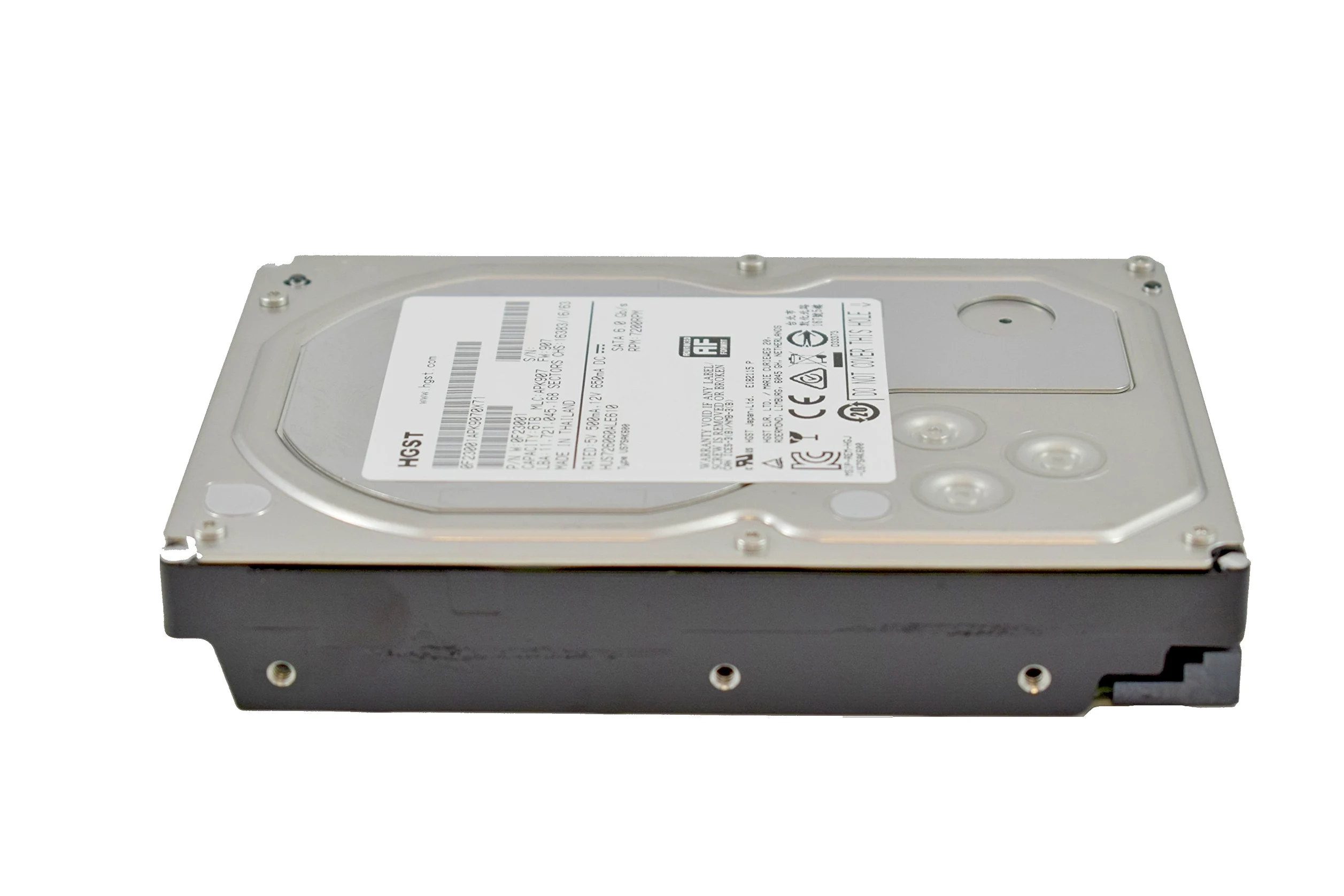 HGST 0F23001 - Ultrastar 7K6000 6TB 7200RPM - HUS726060ALE610 SATA 512E U ISE (Reacondicionado)