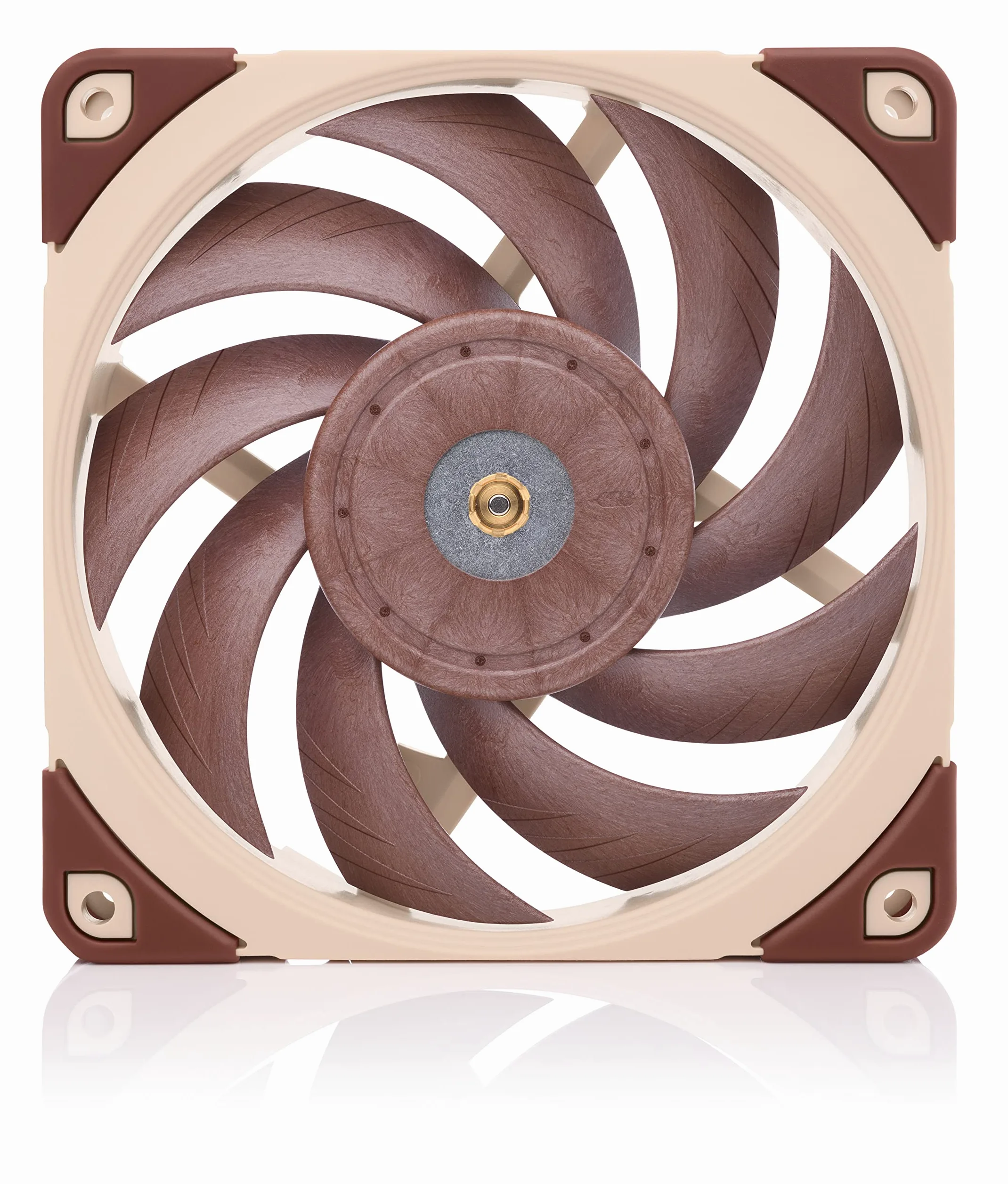 Noctua NF-A12x25 FLX, Ventilador Silencioso, 3 Pines (120 mm, Marrón)