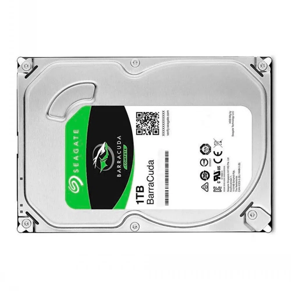 Seagate Barracuda 1TB Escritorio 3.5IN 6GB/S SATA 256MB