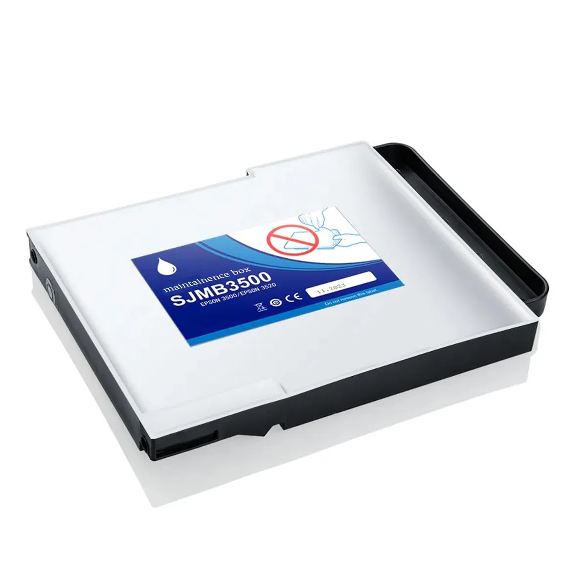 Caja de mantenimiento SJMB3500 C33S020580, 1 paquete, compatible con Epson ColorWorks C3500 Series TM-C3500 C3510 C3500 C3520