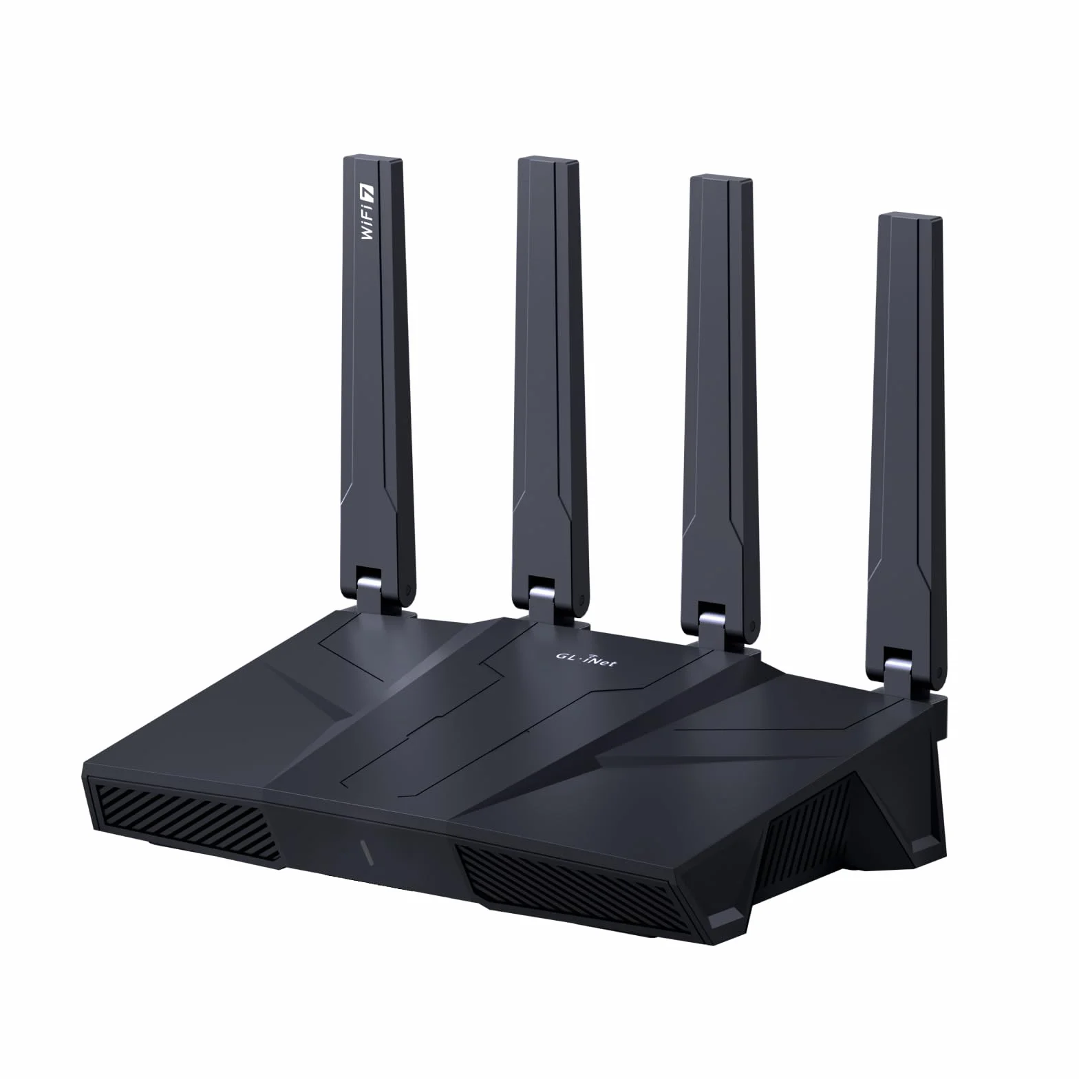 GL.iNet GL-BE9300(Flint 3) Tri-Band WiFi 7 Router, Router para Juegos de Alta Velocidad, Cobertura extensiva, 5 x 2.5G Multi-Gig Ports, Conectividad de Dispositivos masivos, tecnología MLO, Rapid