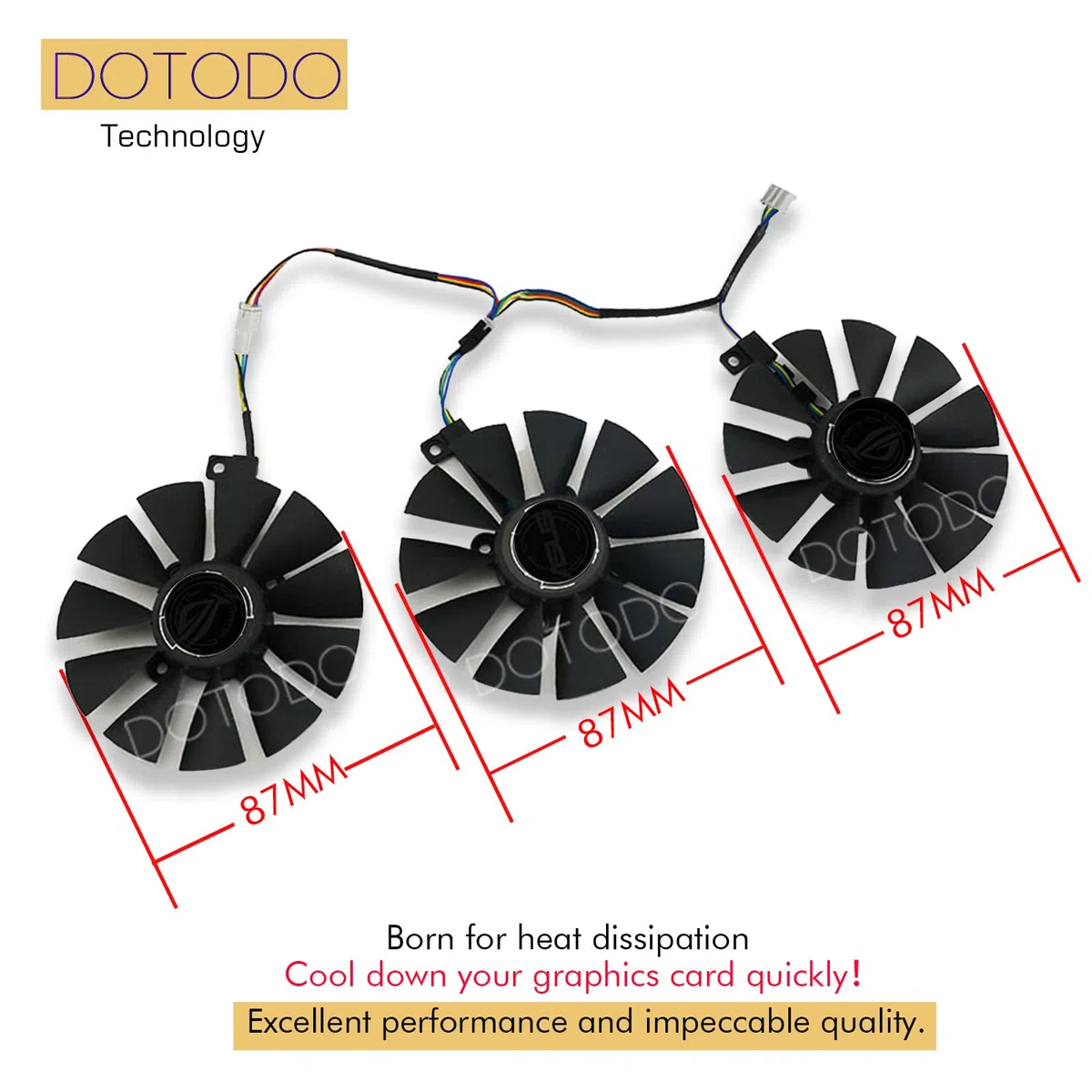 87mm FDC10U12S9-C FDC10H12S9-C T129215SU Ventilador para tarjeta gráfica ASUS GTX 980 Ti R9 390X 390 GTX 1060 1070 1080 Ti RX 480 RX480