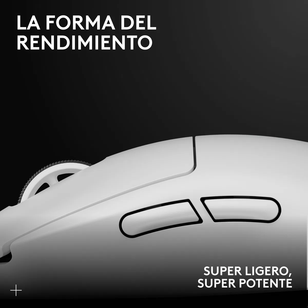 Logitech G PRO X SUPERLIGHT 2, Ratón inalámbrico para gamingratón Pro-Grade de 60 g con 5 botones programables,Europa del Este Envases,44 000 DPI,velocidad de respuesta de 8 kHz,USB-C, PC/Mac - Blanco