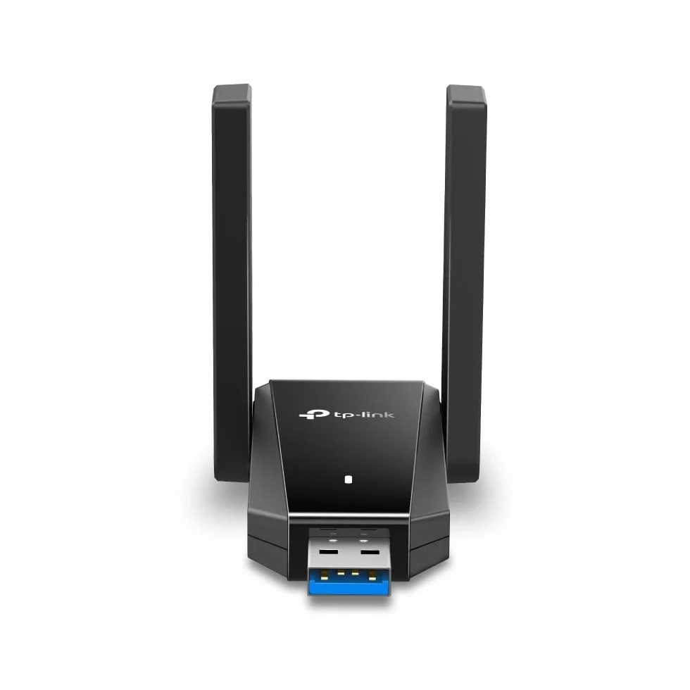 TP-Link Archer TX30U Plus WiFi 6 WiFi USB 3.0 AX1800Mbps, 2 Antenas de Alta Ganancia multidireccional, inalámbrica Dual Band 5GHz 1201Mbps + 2.4GHz 574Mbps, Compatible con Windows 11/10, MU-MIMO