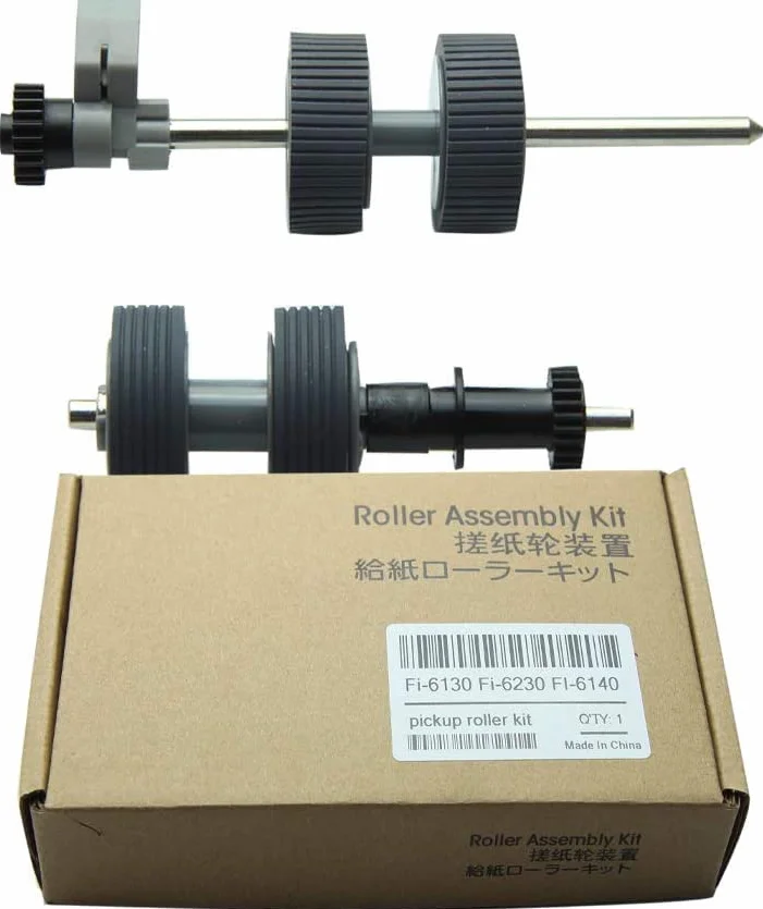 PA03540-0001 - Rodillo de freno y rodillo de selección PA03540-0002 para escáner Fujitsu Fi-6130 Fi-6130Z Fi-6230 Fi-6140 Fi-6240 Fi-6125 Fi-6225