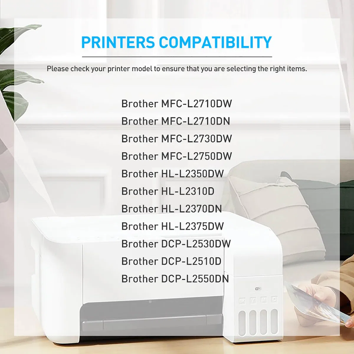 BAISINE Tambor DR2400 Compatible con Brother DR-2400 DR2400 Tambor para Brother MFC-L2710DW HL-L2350DW MFC-L2710DN HL-L2310D DCP-L2510D L2530DW MFC-L2750DW MFC-L2730DW HL-L2375DW L2370DN DCP-L2550DN