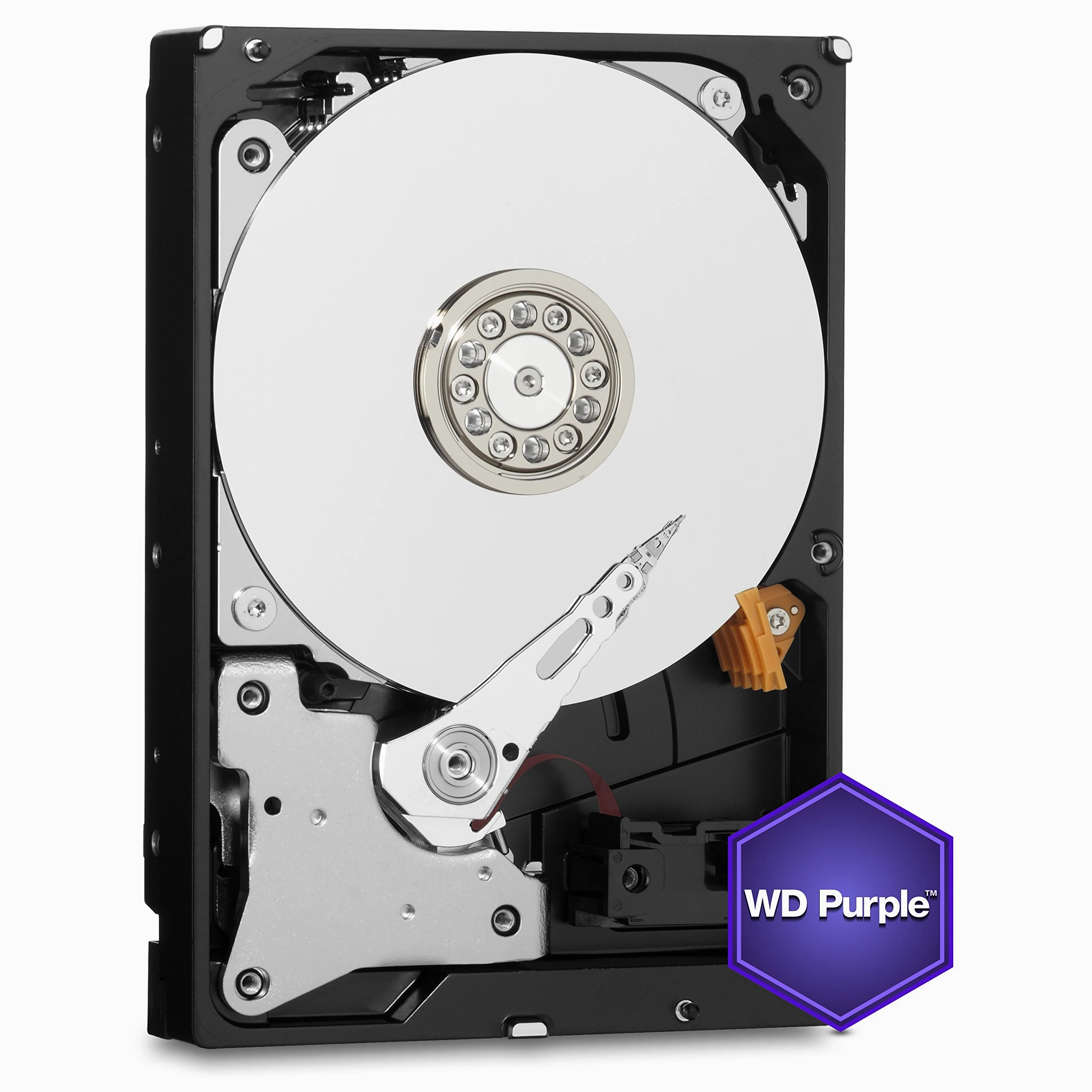 WD Purple - Disco duro para videovigilancia de 1 TB (Intellipower, SATA a 6 Gb/s, 64 MB de caché, 3,5")