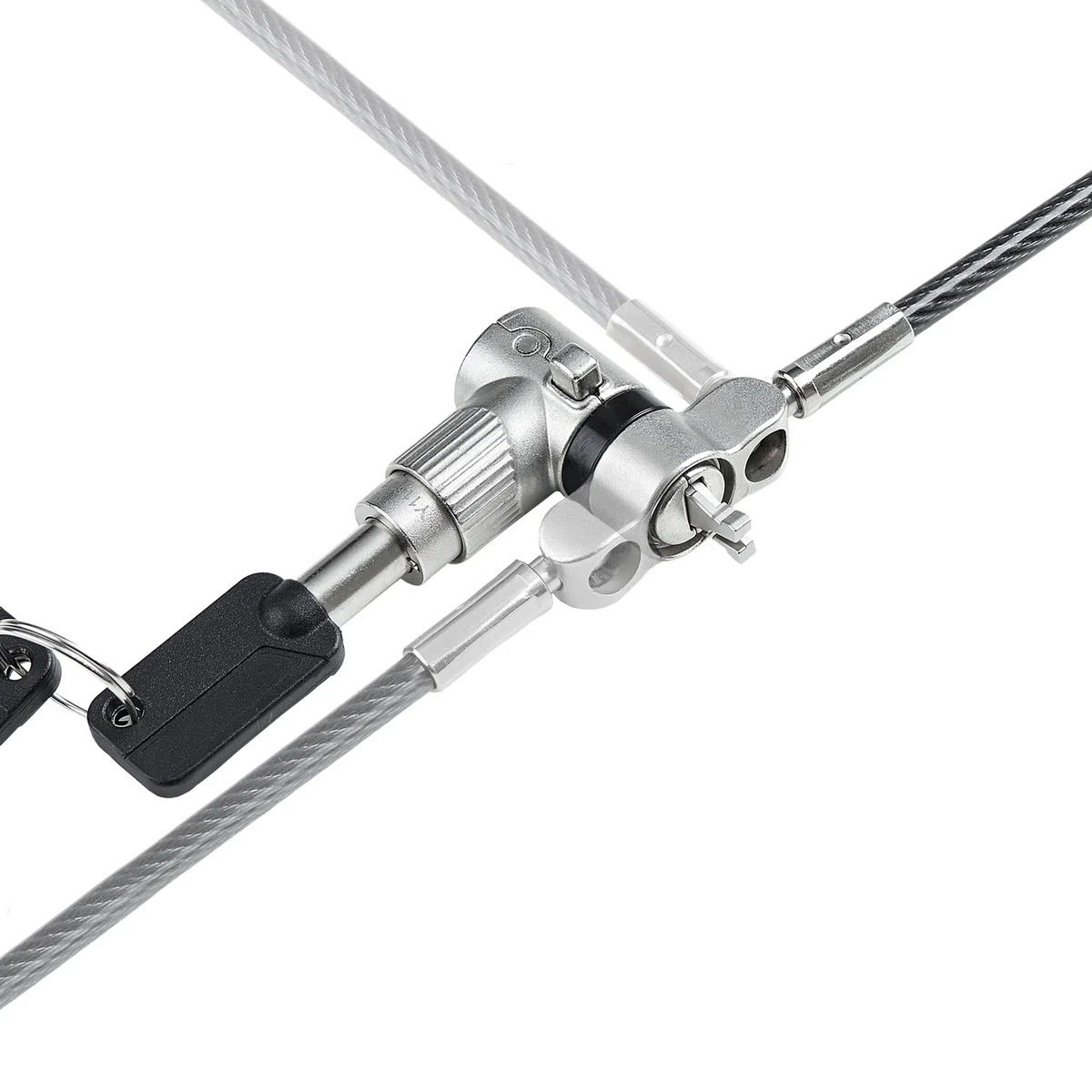 StarTech.com Cable Antirrobo con Candado Universal 3 en 1 para Portátil - Compatible Noble Wedge/Nano/K-Slot
